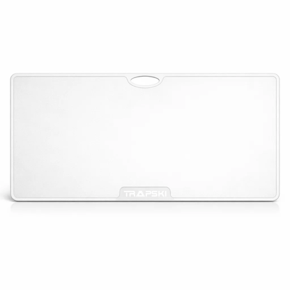 Big Game Cutting Chopping Board 3/8 Inch Thick | Food-Grade HDPE Optional Non-Skid Rubber Feet, Wide Juice Groove | 32 or 48 in x 18 in or 24 in for Tailgates, Coolers and Tables | Easy Grip Handle TRAPSKI