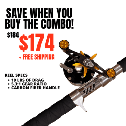 Black Dragon Fire Casting Rod Catfish Pro