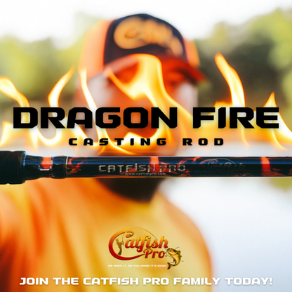 Black Dragon Fire Casting Rod Catfish Pro