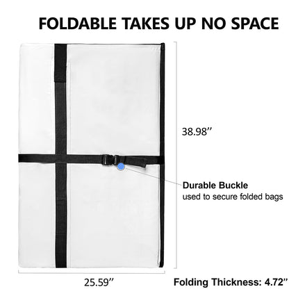 80x40'' Fish Cooler Bag with Waterproof Zipper