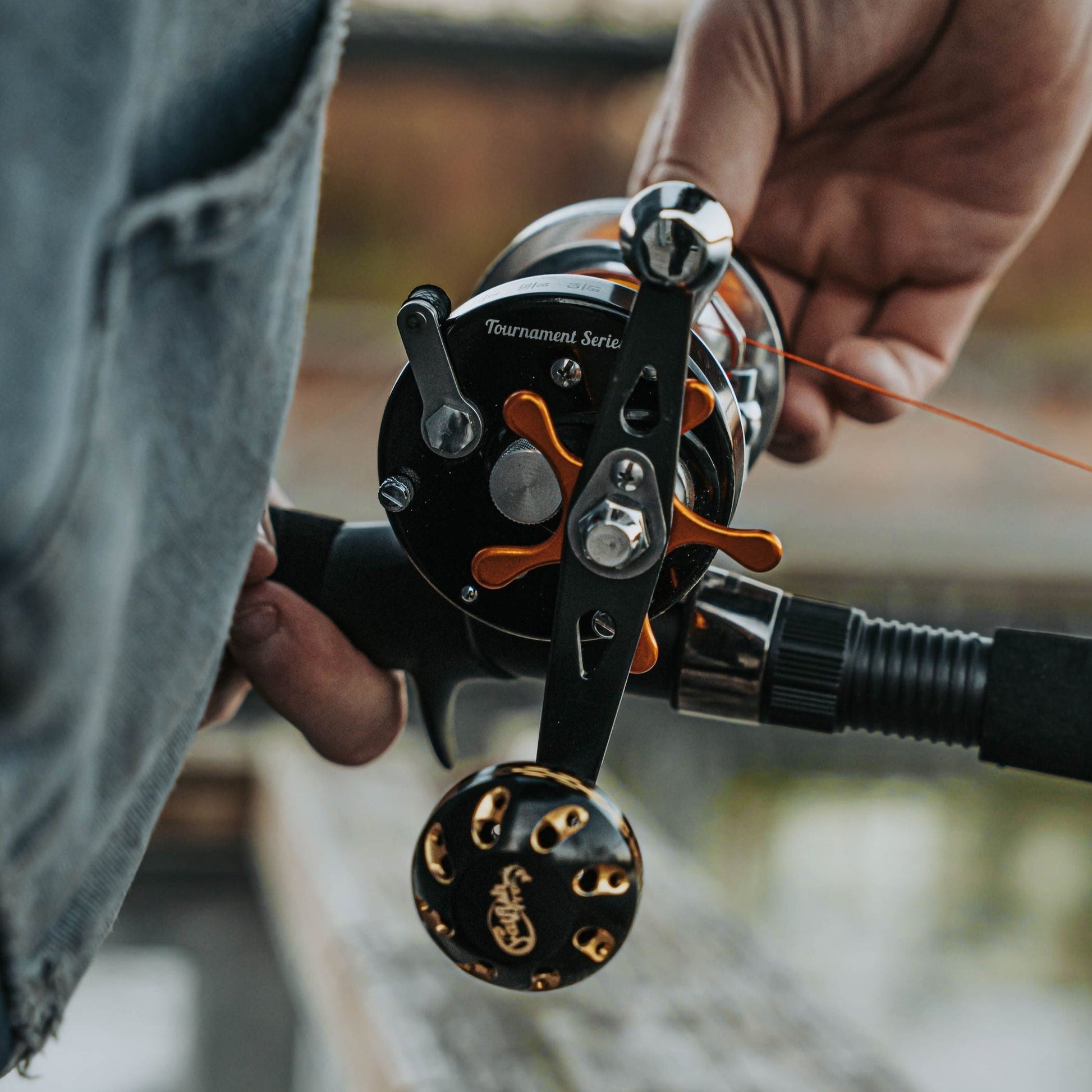 Catfish Pro Power Handle - Gold Catfish Pro