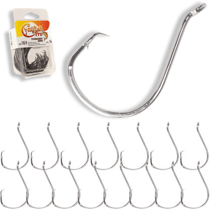 Double Offset Circle Hooks 10/0 - Value Pack Catfish Pro