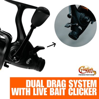 Fishing for Fun Spinning Combo Catfish Pro
