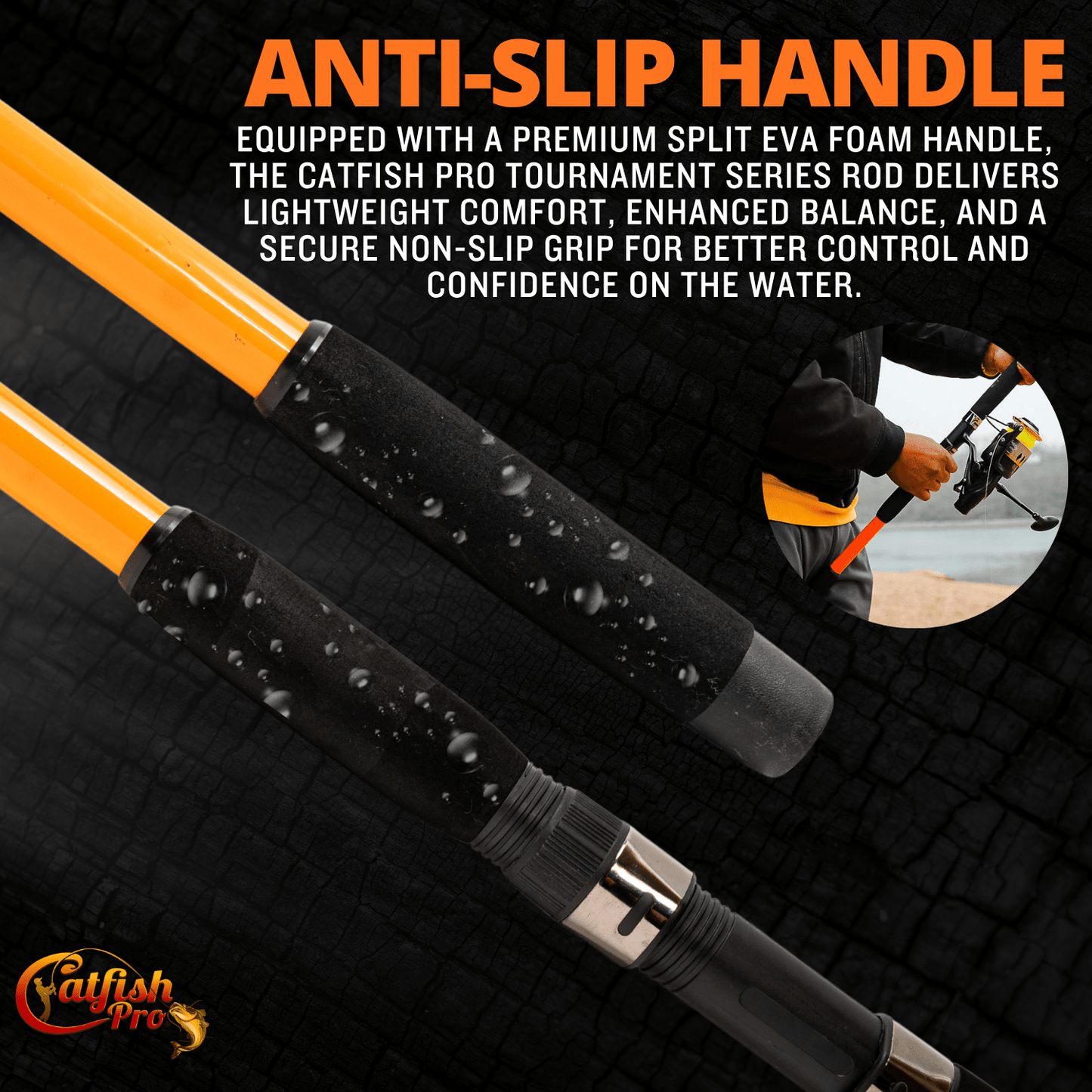Fishing for Fun Spinning Combo Catfish Pro