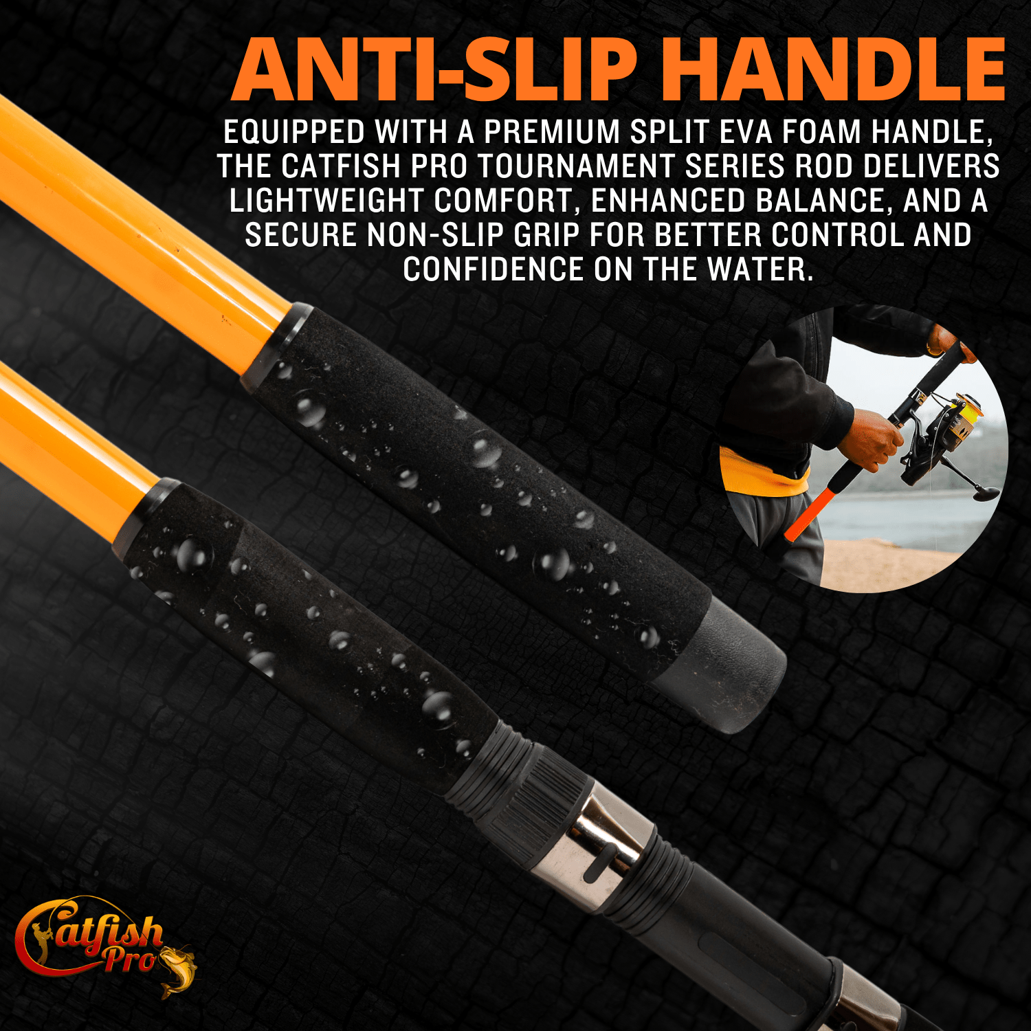 Fishing for Fun Spinning Combo Catfish Pro