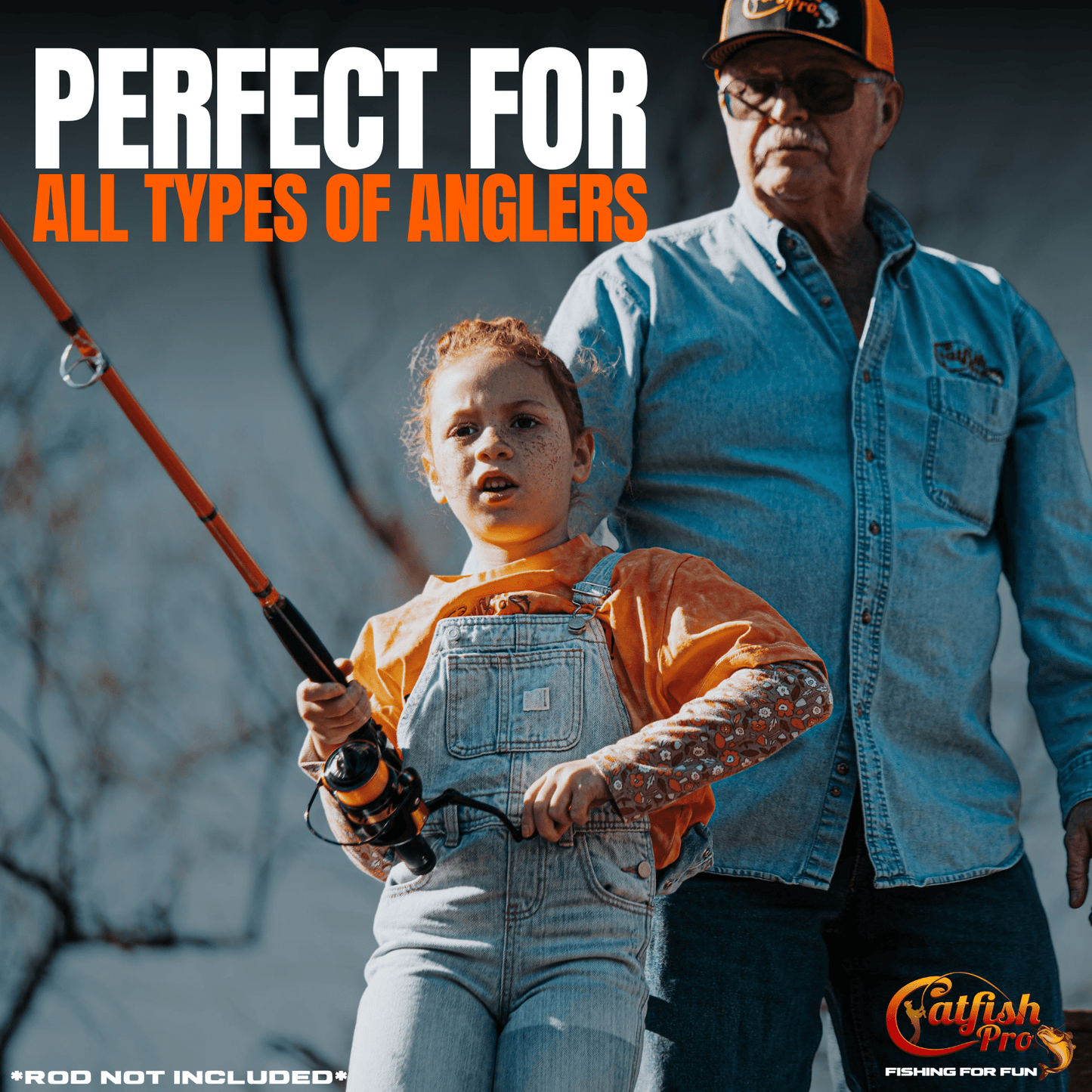Fishing for Fun Spinning Combo Catfish Pro