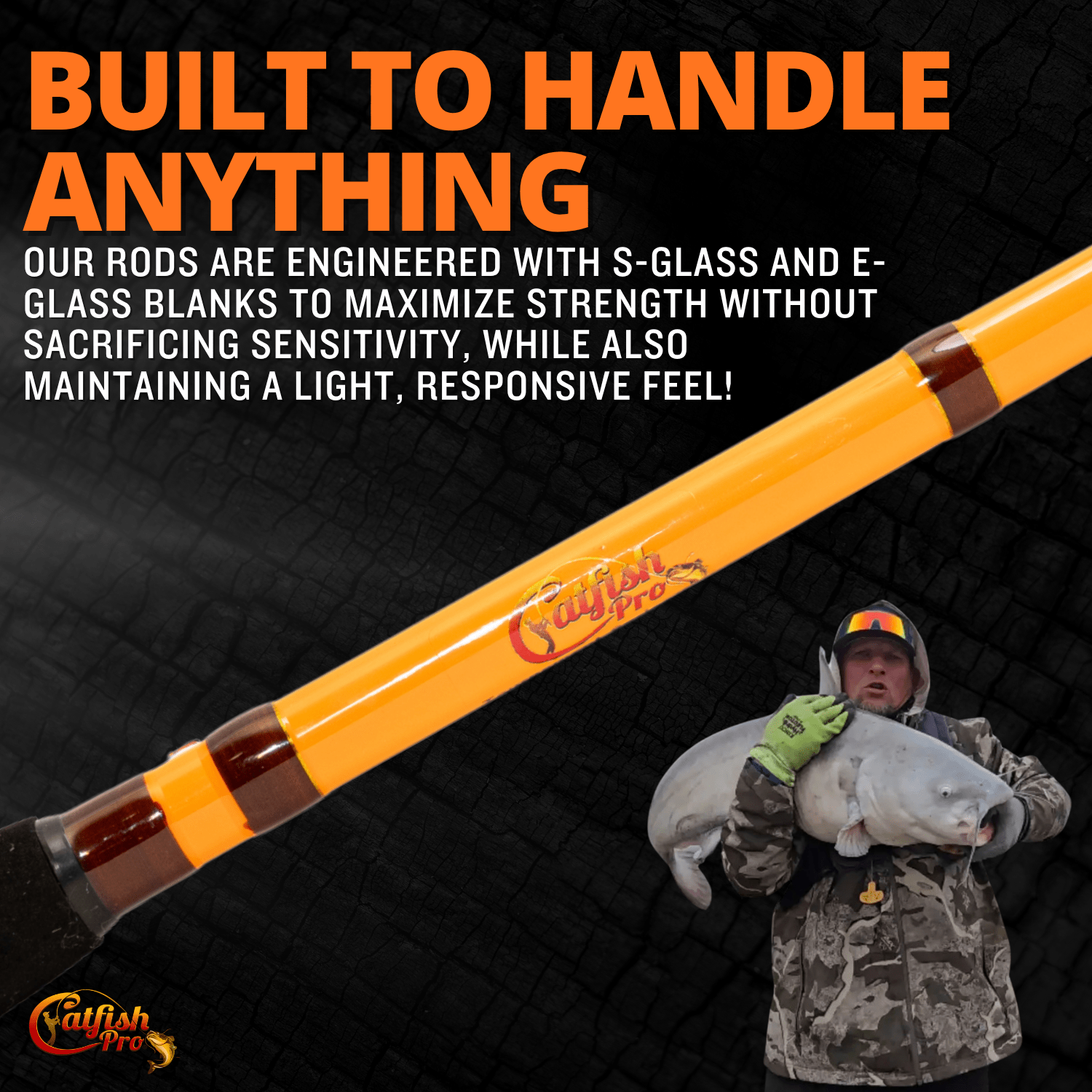 Fishing for Fun Spinning Combo Catfish Pro