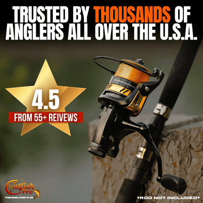 Fishing for Fun Spinning Combo Catfish Pro