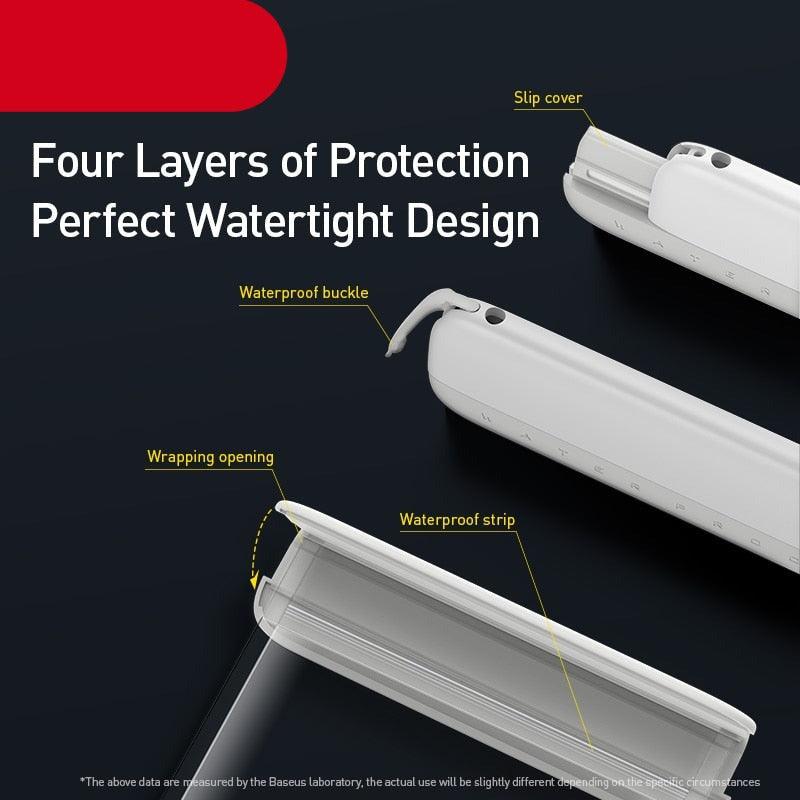 Floating Swimming Phone Bag Waterproof Mobile Phone Pouch Cell Phone Case For Swimming Diving Surfing Beach Use Waterproof Phone Cases for Swimming Boating 7.2Inch Stevvex