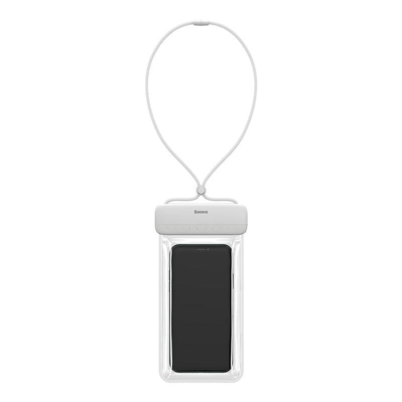Floating Swimming Phone Bag Waterproof Mobile Phone Pouch Cell Phone Case For Swimming Diving Surfing Beach Use Waterproof Phone Cases for Swimming Boating 7.2Inch Stevvex