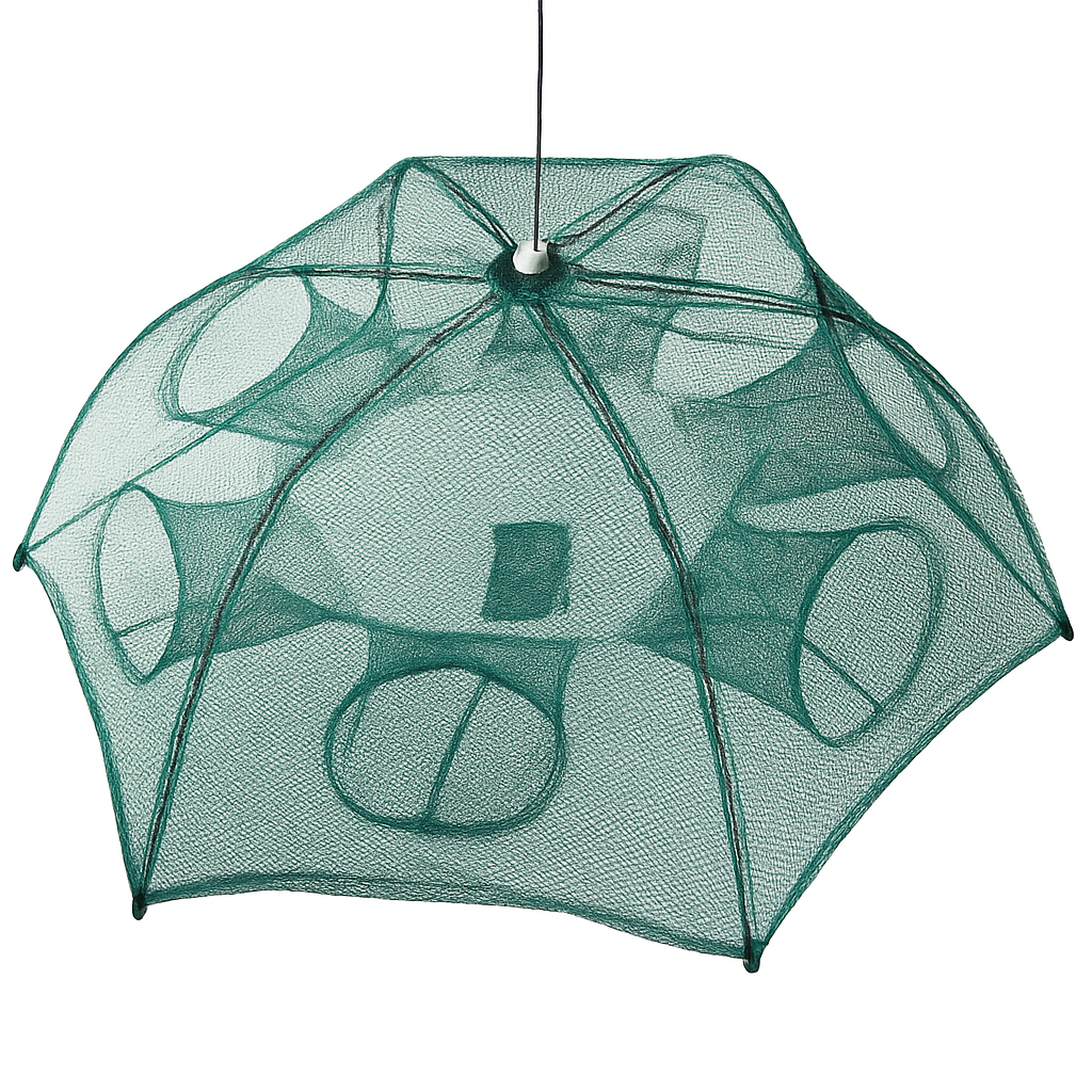Fishing Trap Net Foldable Bait Trap for Shrimp & Crabs LJGDeals