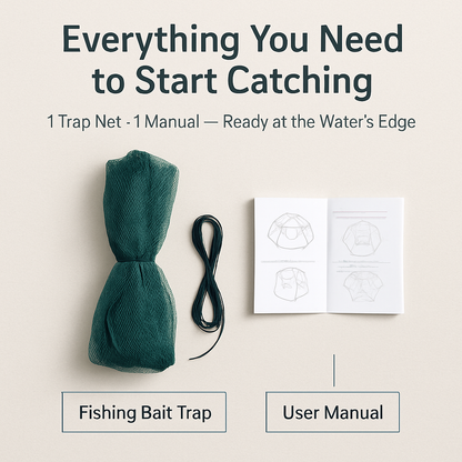 Fishing Trap Net Foldable Bait Trap for Shrimp & Crabs LJGDeals