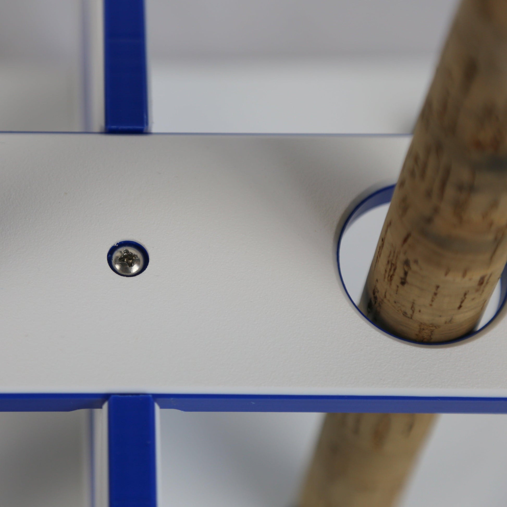 Made in the USA Fishing Rod Rack | 12 Pole Waterproof Wash-down | Dock, Garage, Boat, Storage TRAPSKI