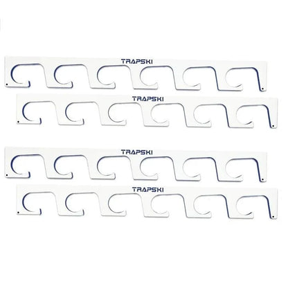 Made in the USA Premium Fishing Rod Racks | Wall or Ceiling or Boat Mounted TRAPSKI