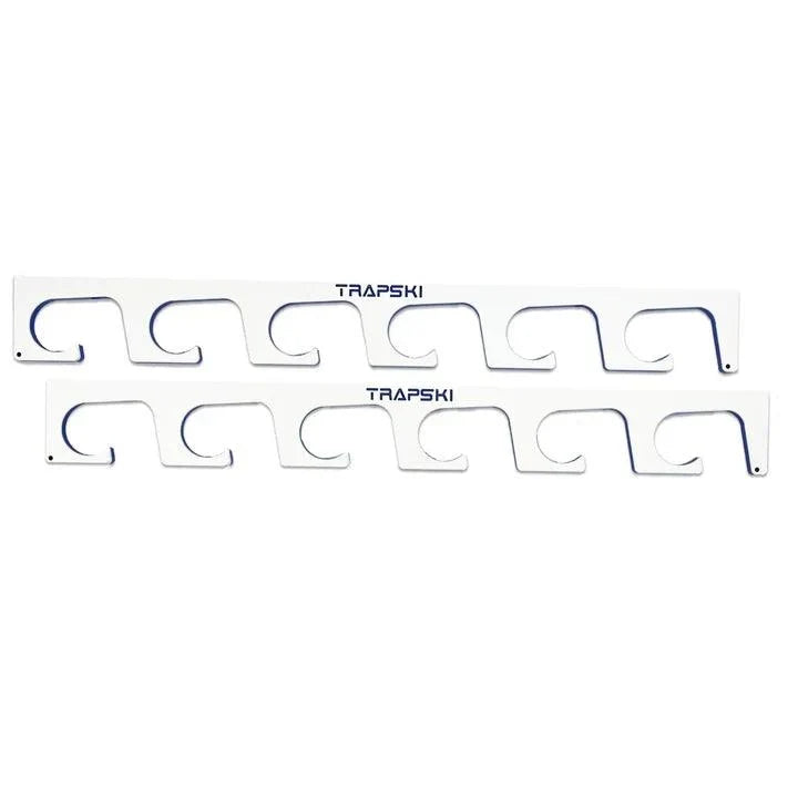 Made in the USA Premium Fishing Rod Racks | Wall or Ceiling or Boat Mounted TRAPSKI