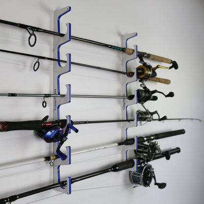 Made in the USA Premium Fishing Rod Racks | Wall or Ceiling or Boat Mounted TRAPSKI