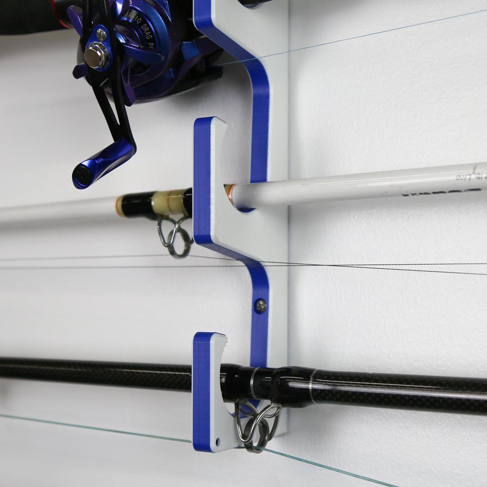 Made in the USA Premium Fishing Rod Racks | Wall or Ceiling or Boat Mounted TRAPSKI