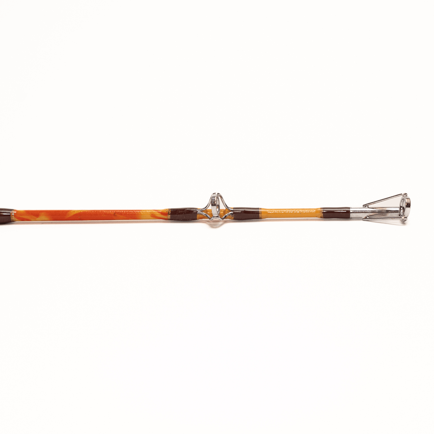 Orange Dragon Fire Casting Glow Rod Catfish Pro