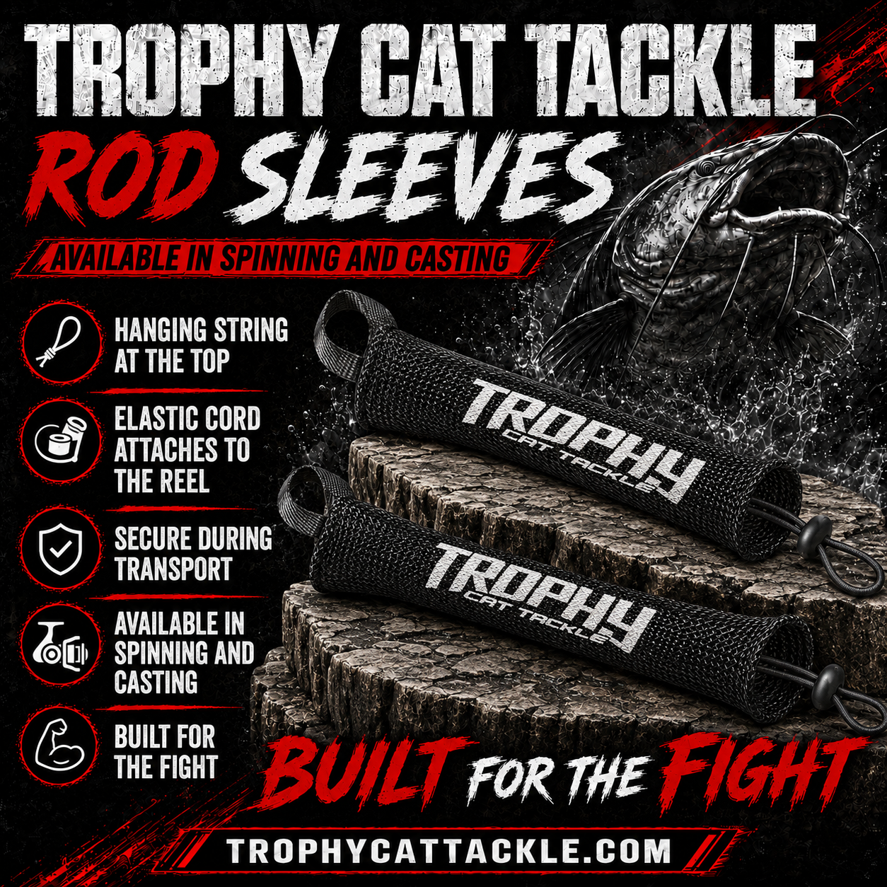 7’6” Catfish Rod Sleeve