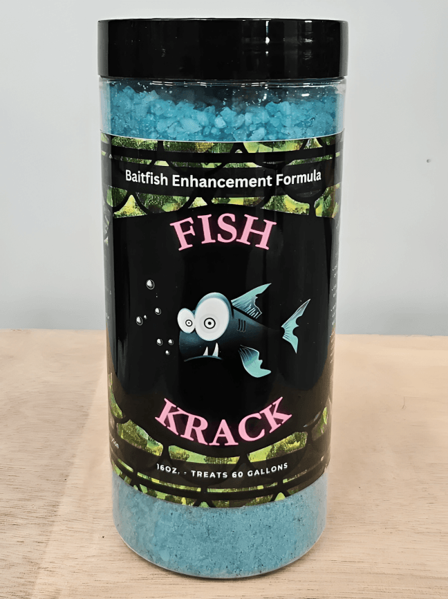 Fish Krack - Baitfish Enhancement Formula - 24 Count of 8oz Jars - $8.95 Each
