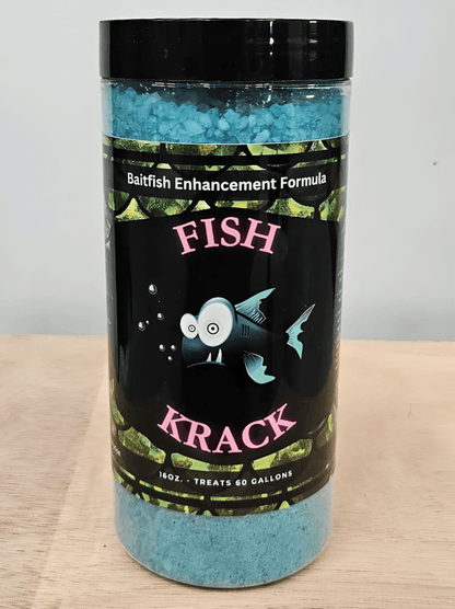 Fish Krack - Baitfish Enhancement Formula - 24 Count of 8oz Jars - $8.95 Each