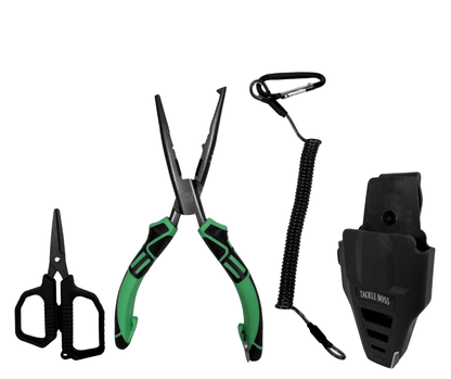 Tackle Boss 4 pcs Outlaw Fishing Plier Set Catfish Pro