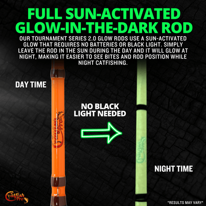 Tournament Series 2.0 Spinning Glow Rod Catfish Pro
