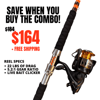 Tournament Series 2.0 Spinning Glow Rod Catfish Pro
