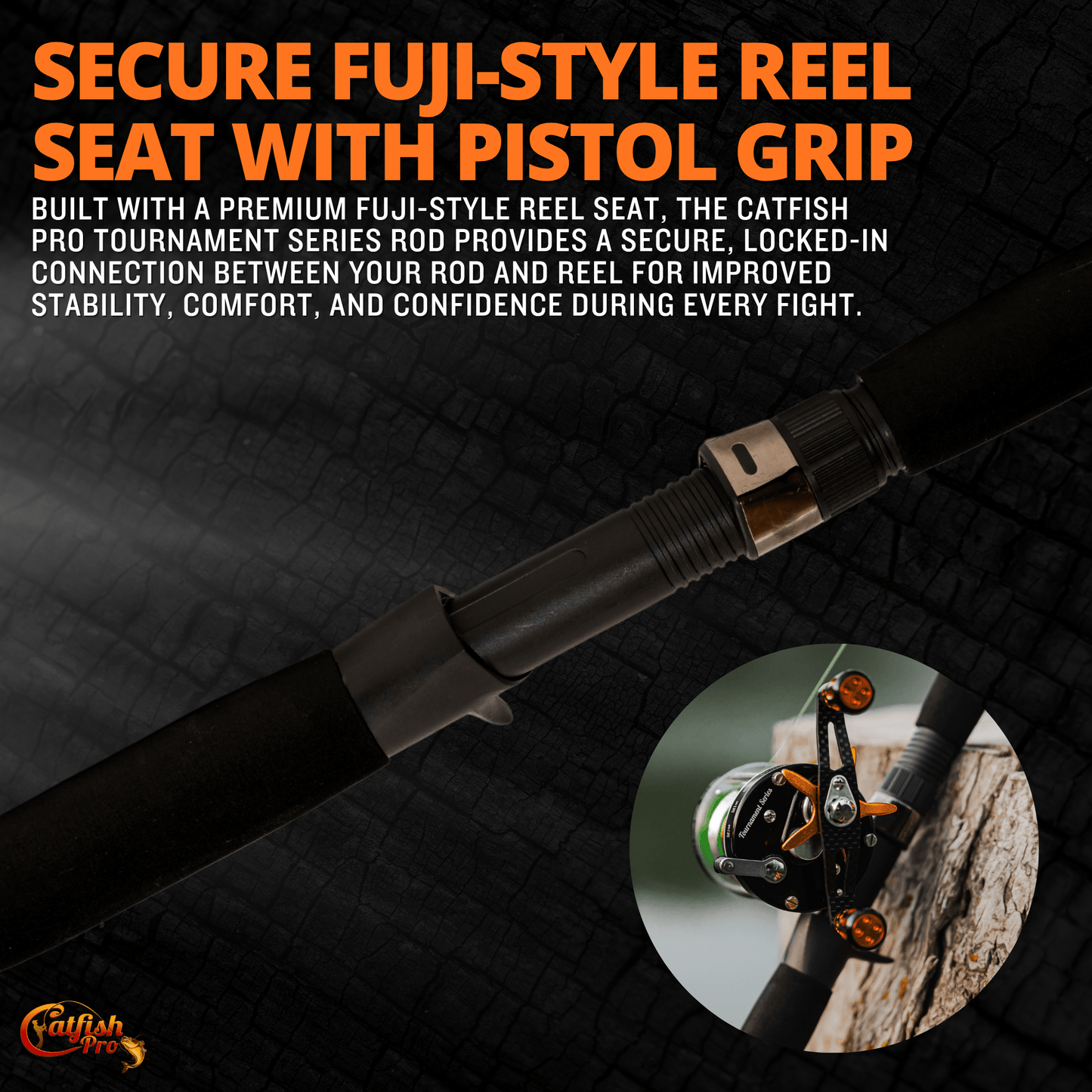 600CTS Round Baitcaster Rod and Reel Combo
