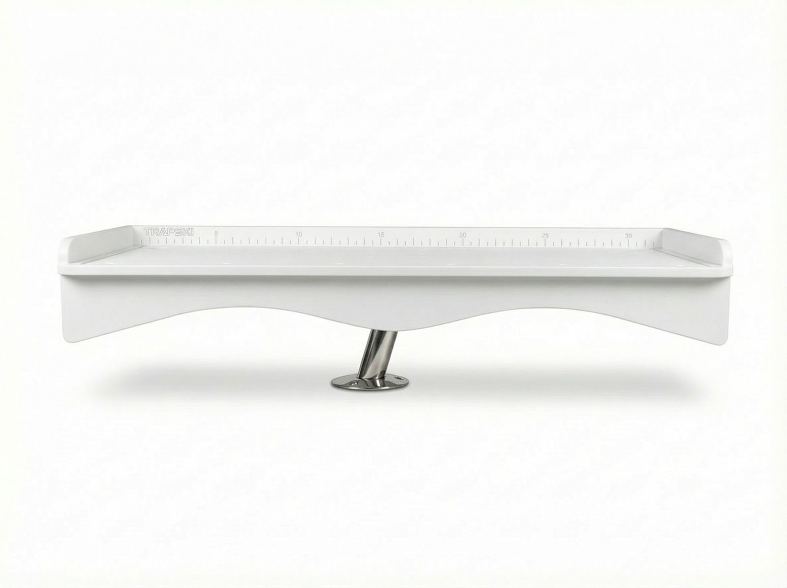 Premium Rod Mount 18" or 33" Raised Fillet Table – 3-in-1 Bait & Fish Station | Fits Rod Holders, Buckets & Flat Surfaces | Marine-Grade HDPE | Ruler, Juice Groove, Knife & Tool Slots TRAPSKI