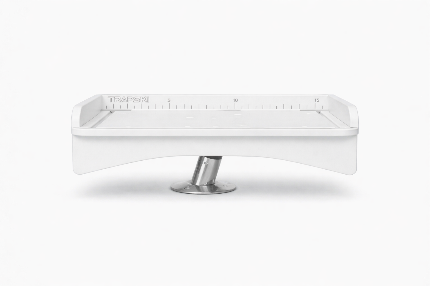 Premium Rod Mount 18" or 33" Raised Fillet Table – 3-in-1 Bait & Fish Station | Fits Rod Holders, Buckets & Flat Surfaces | Marine-Grade HDPE | Ruler, Juice Groove, Knife & Tool Slots TRAPSKI