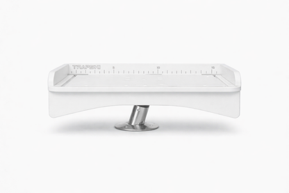 Premium Rod Mount 18" or 33" Raised Fillet Table – 3-in-1 Bait & Fish Station | Fits Rod Holders, Buckets & Flat Surfaces | Marine-Grade HDPE | Ruler, Juice Groove, Knife & Tool Slots TRAPSKI